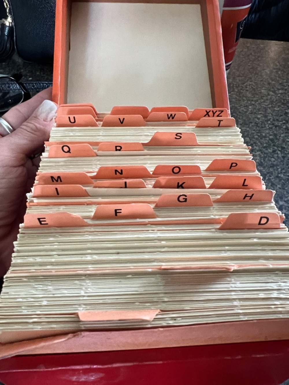Vintage LIFE recipe box- Full of recipes